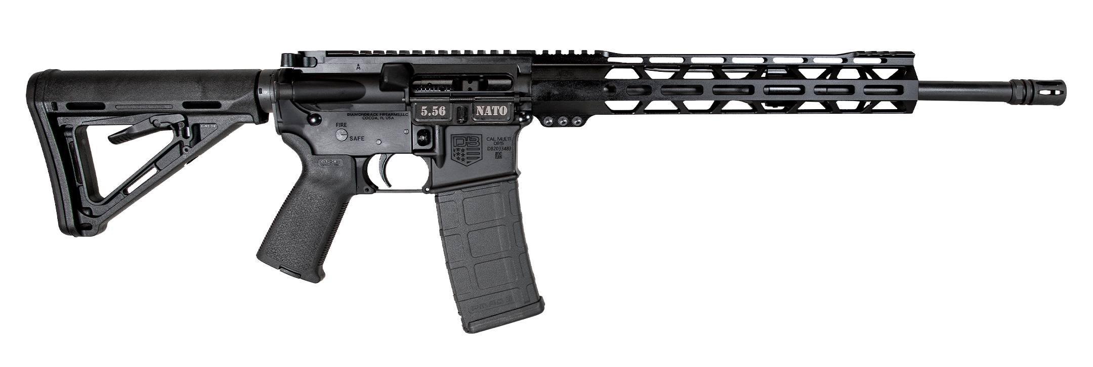 Representative Diamondback AR-platform rifle